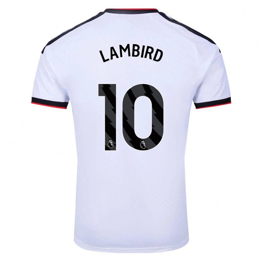 Danxen Niño Camiseta Lilly Lambird #10 Blanco Negro Rojo 1ª Equipación 2026/27 La Camisa México
