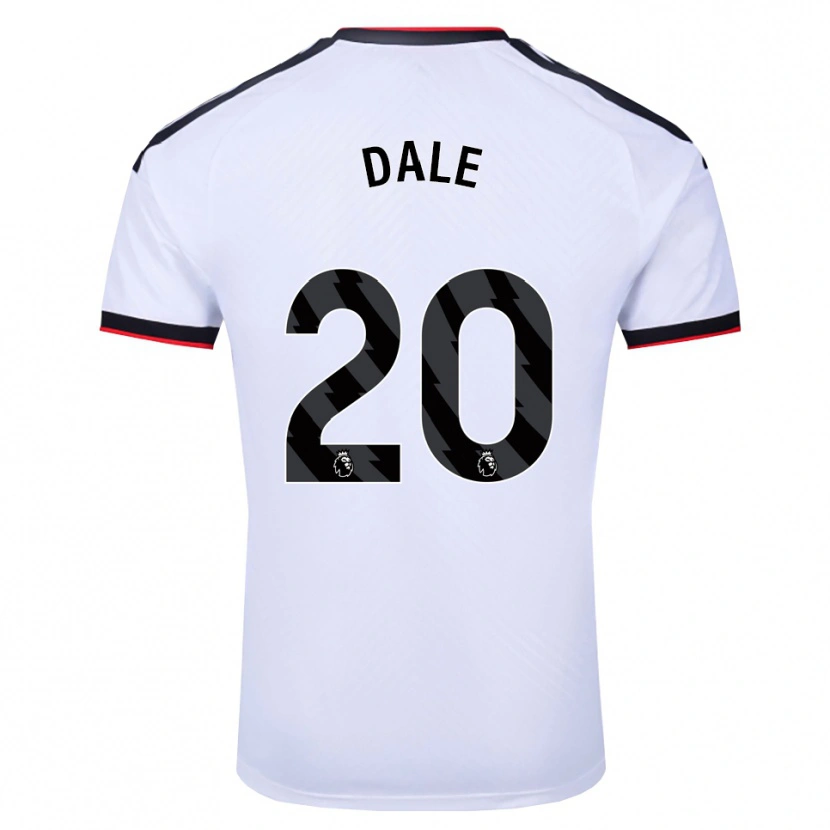 Danxen Niño Camiseta Olivia Dale #20 Blanco Negro Rojo 1ª Equipación 2026/27 La Camisa México
