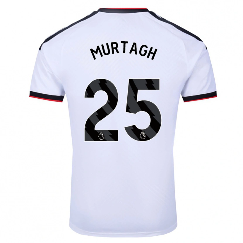 Danxen Niño Camiseta Ruby Murtagh #25 Blanco Negro Rojo 1ª Equipación 2026/27 La Camisa México