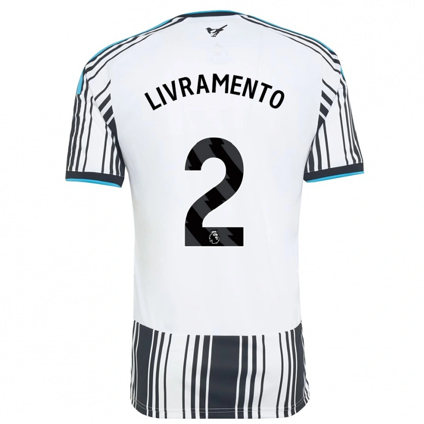 Danxen Niño Camiseta Tino Livramento #2 Azulcielo Negro Blanco 1ª Equipación 2026/27 La Camisa México