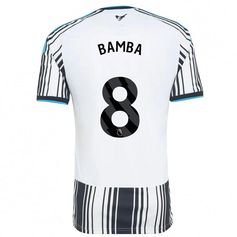 Danxen Niño Camiseta Aladji Bamba #8 Azulcielo Negro Blanco 1ª Equipación 2026/27 La Camisa México