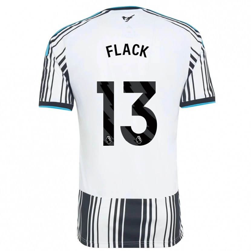 Danxen Niño Camiseta Lucas Flack #13 Azulcielo Negro Blanco 1ª Equipación 2026/27 La Camisa México