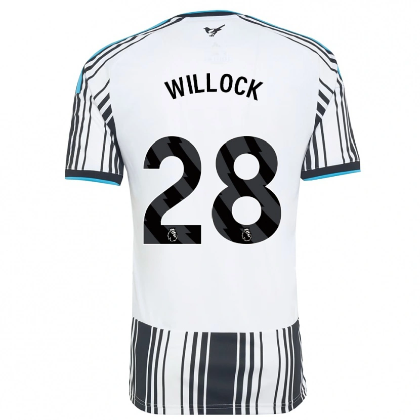 Danxen Niño Camiseta Joe Willock #28 Azulcielo Negro Blanco 1ª Equipación 2026/27 La Camisa México