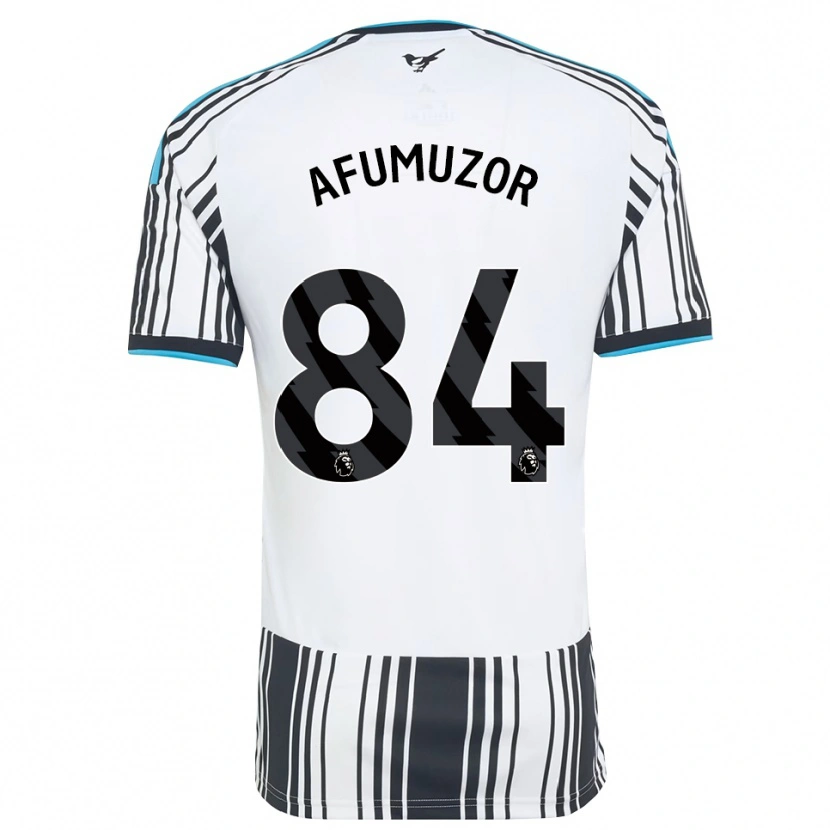 Danxen Niño Camiseta Chukwudi Afumuzor #84 Azulcielo Negro Blanco 1ª Equipación 2026/27 La Camisa México