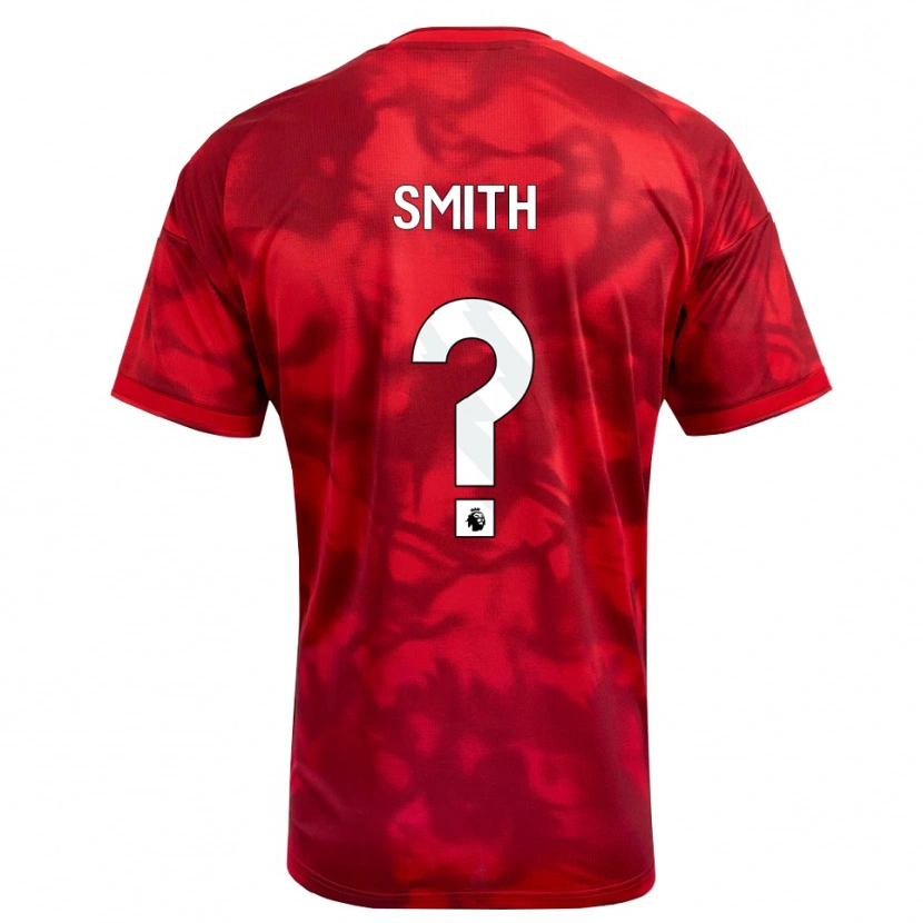 Danxen Niño Camiseta Kirsty Smith #0 Carmesí Blanco 1ª Equipación 2026/27 La Camisa México