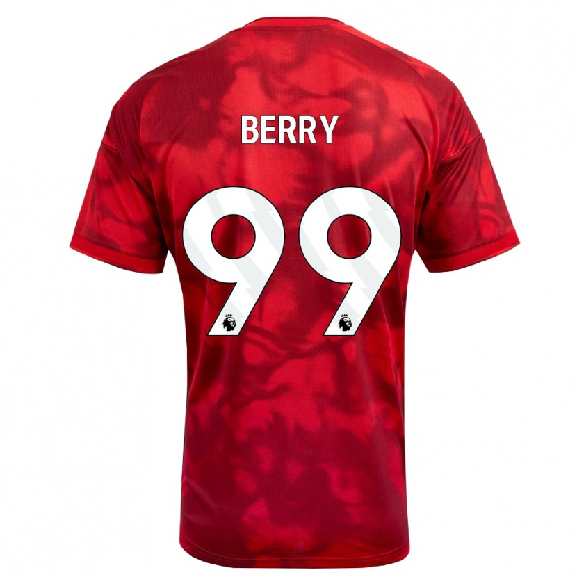 Danxen Niño Camiseta Adam Berry #99 Carmesí Blanco 1ª Equipación 2026/27 La Camisa México