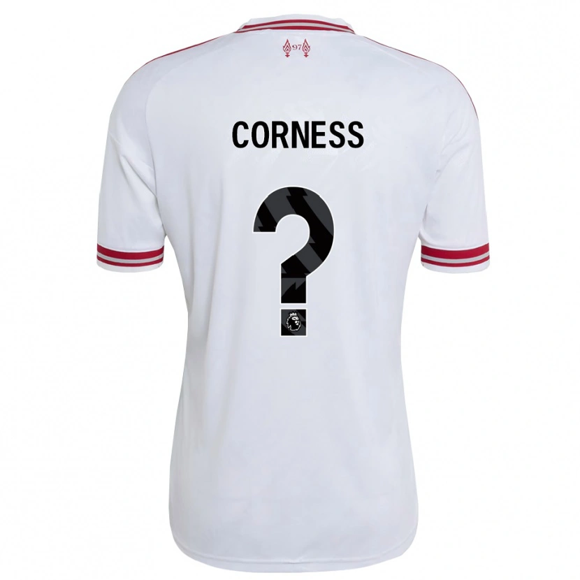 Danxen Niño Camiseta Dominic Corness #0 Rojo Blanco 2ª Equipación 2026/27 La Camisa México