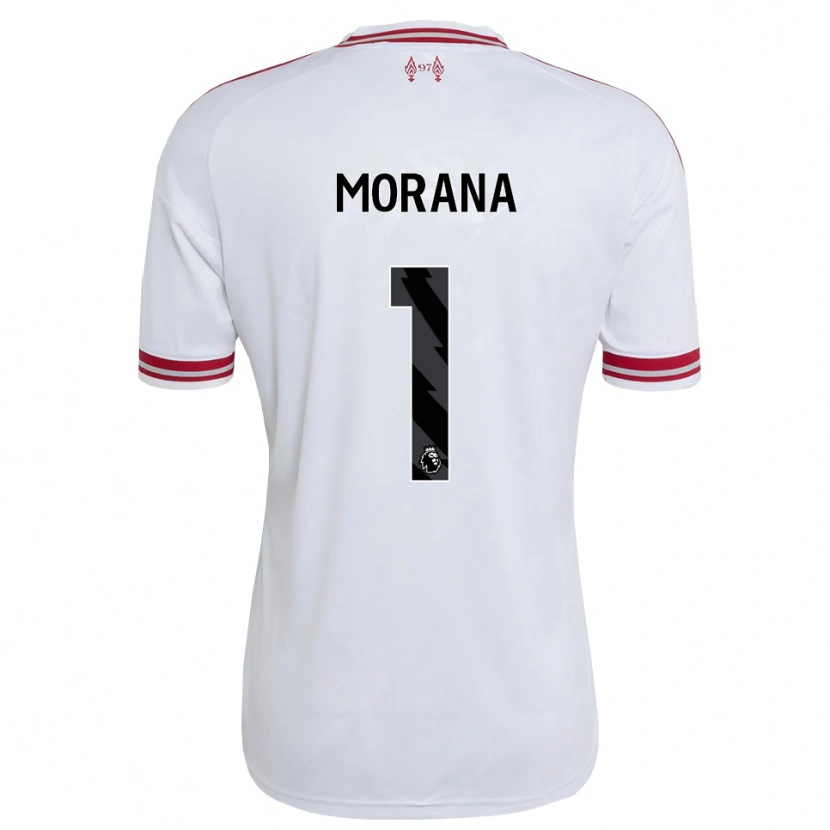 Danxen Niño Camiseta Nathan Morana #1 Rojo Blanco 2ª Equipación 2026/27 La Camisa México