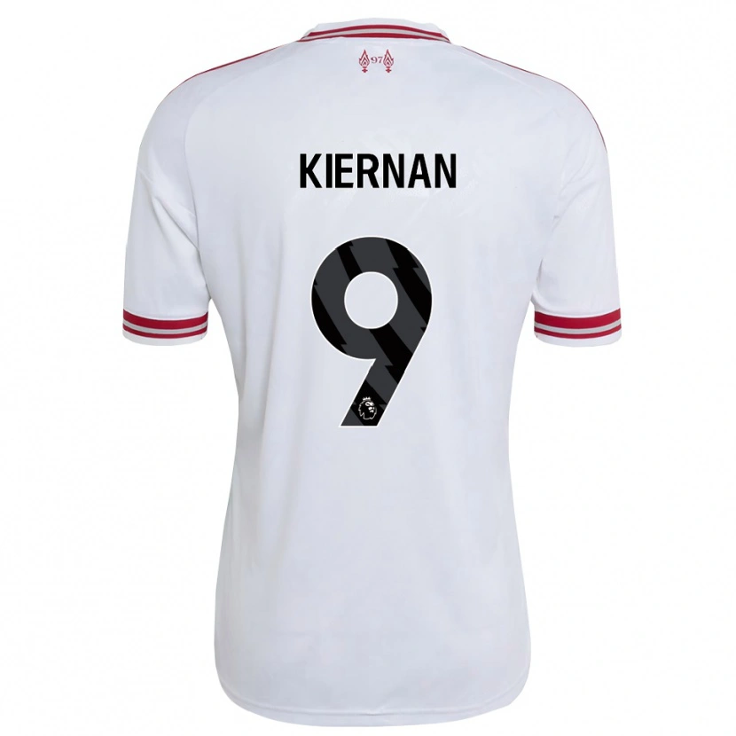 Danxen Niño Camiseta Leanne Kiernan #9 Rojo Blanco 2ª Equipación 2026/27 La Camisa México
