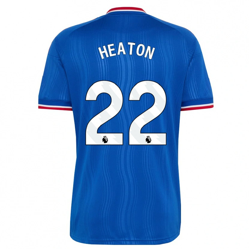 Danxen Niño Camiseta Tom Heaton #22 Azul Blanco Rojo 2ª Equipación 2026/27 La Camisa México