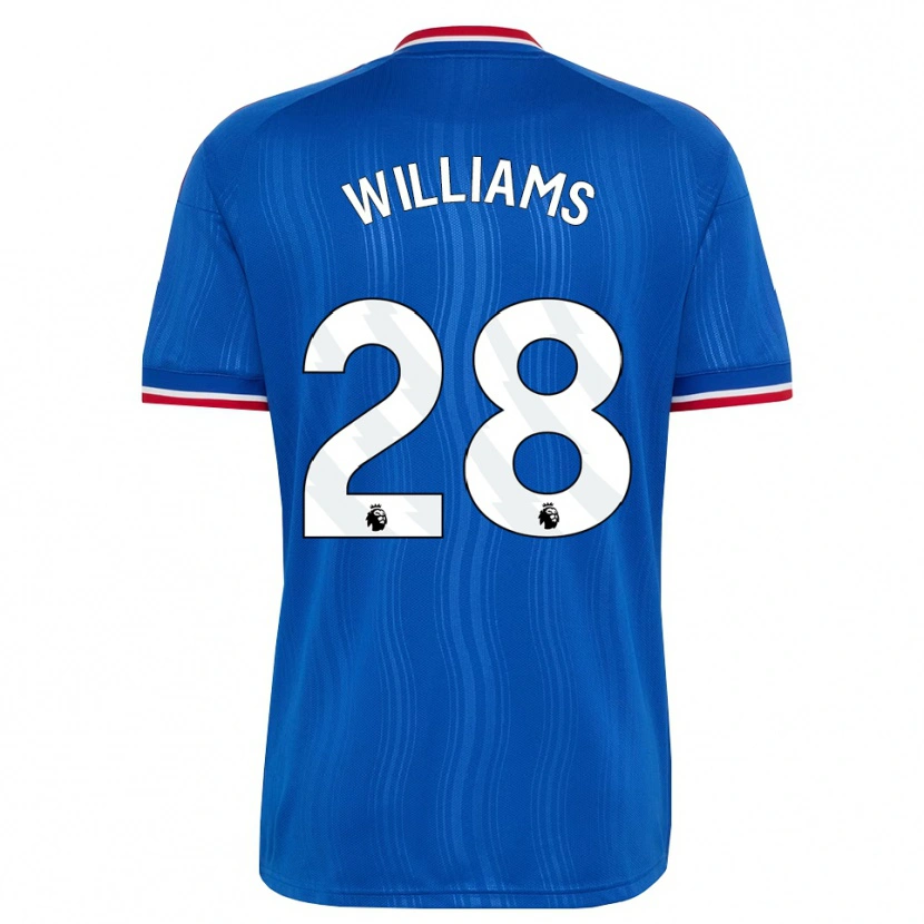 Danxen Niño Camiseta Rachel Williams #28 Azul Blanco Rojo 2ª Equipación 2026/27 La Camisa México