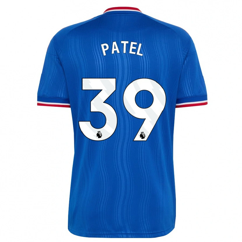 Danxen Niño Camiseta Safia Middleton-Patel #39 Azul Blanco Rojo 2ª Equipación 2026/27 La Camisa México