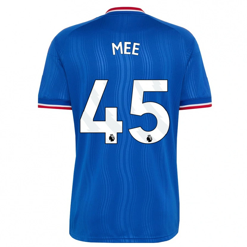 Danxen Niño Camiseta Dermot Mee #45 Azul Blanco Rojo 2ª Equipación 2026/27 La Camisa México