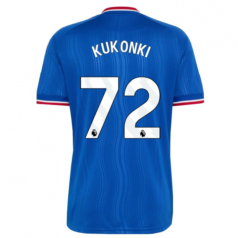 Danxen Niño Camiseta Godwill Kukonki #72 Azul Blanco Rojo 2ª Equipación 2026/27 La Camisa México