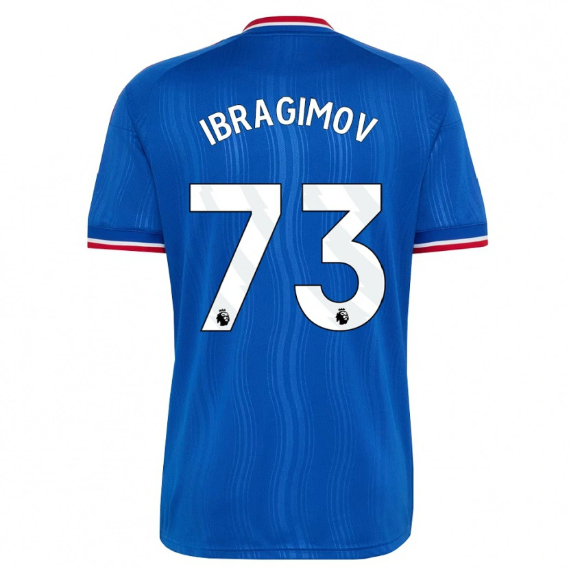 Danxen Niño Camiseta Amir Ibragimov #73 Azul Blanco Rojo 2ª Equipación 2026/27 La Camisa México