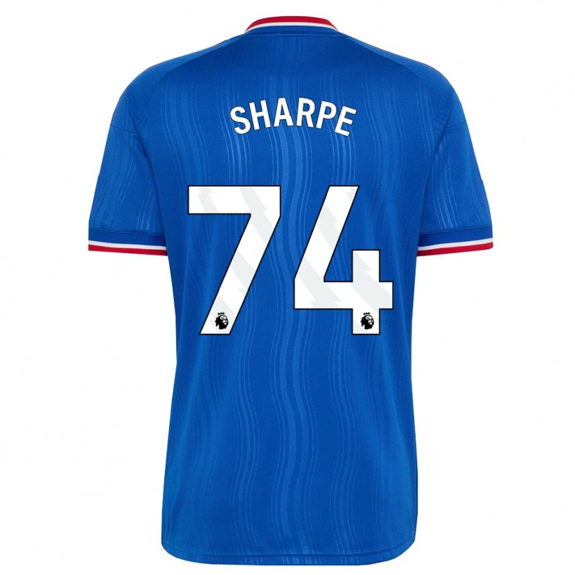 Danxen Niño Camiseta Malachi Sharpe #74 Azul Blanco Rojo 2ª Equipación 2026/27 La Camisa México