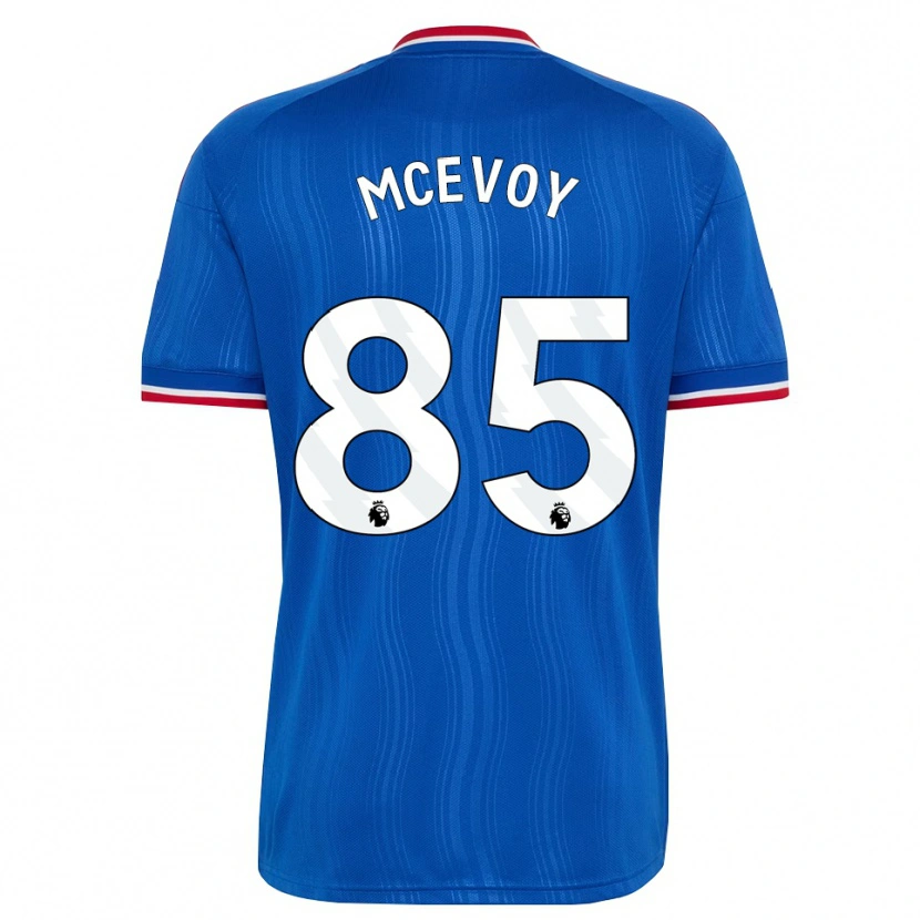 Danxen Niño Camiseta Jay Mcevoy #85 Azul Blanco Rojo 2ª Equipación 2026/27 La Camisa México