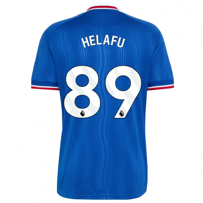 Danxen Niño Camiseta Yuel Helafu #89 Azul Blanco Rojo 2ª Equipación 2026/27 La Camisa México