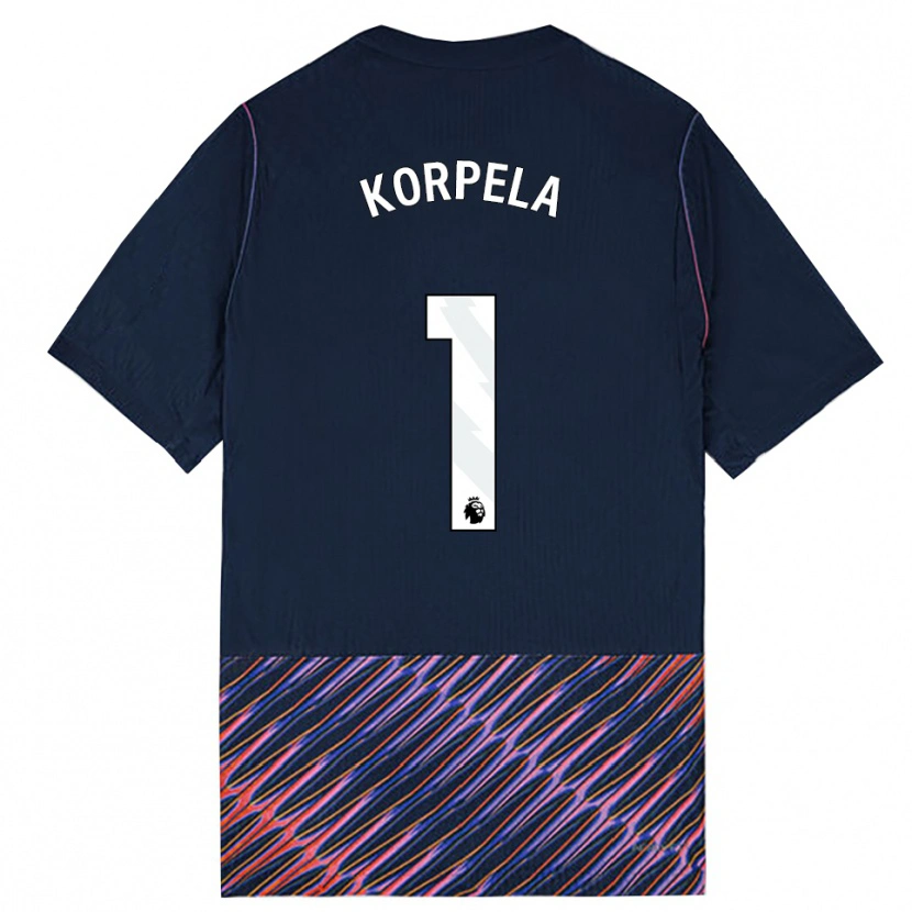 Danxen Niño Camiseta Tinja-Riikka Korpela #1 Azulreal Blanco 2ª Equipación 2026/27 La Camisa México