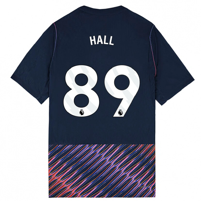 Danxen Niño Camiseta Tye Hall #89 Azulreal Blanco 2ª Equipación 2026/27 La Camisa México