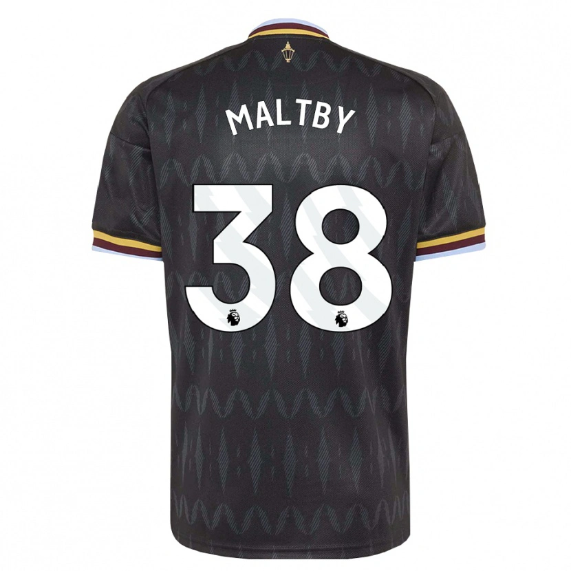 Danxen Niño Camiseta Rachel Maltby #38 Azulaciano Negro Amarillo 2ª Equipación 2026/27 La Camisa México