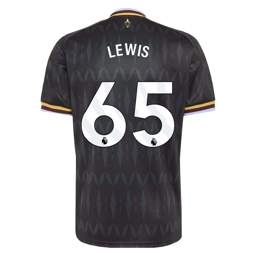 Danxen Niño Camiseta Sam Lewis #65 Azulaciano Negro Amarillo 2ª Equipación 2026/27 La Camisa México