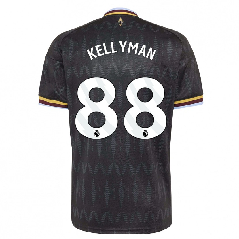 Danxen Niño Camiseta Jahmi Kellyman #88 Azulaciano Negro Amarillo 2ª Equipación 2026/27 La Camisa México