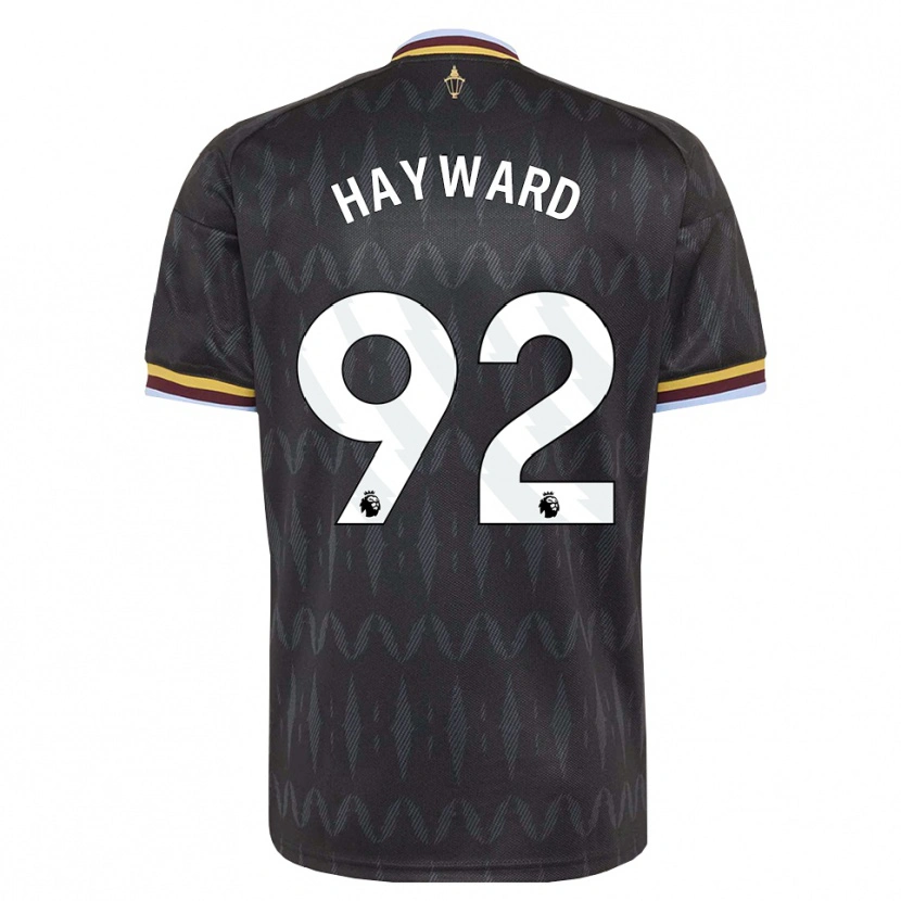 Danxen Niño Camiseta Vinnie Hayward #92 Azulaciano Negro Amarillo 2ª Equipación 2026/27 La Camisa México
