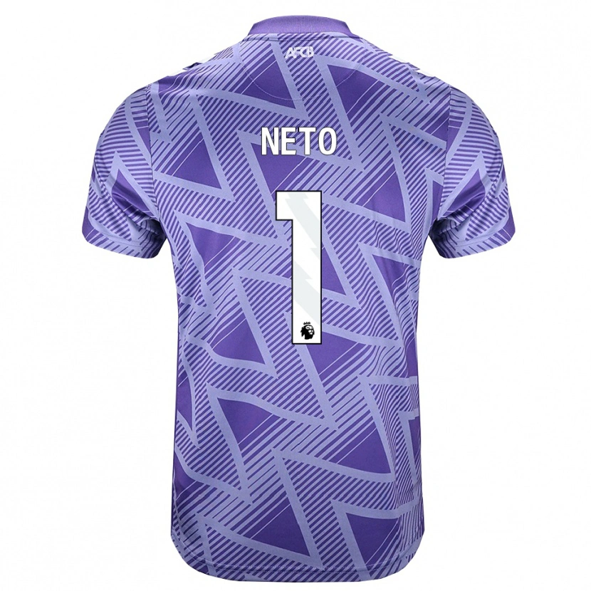 Danxen Niño Camiseta Neto #1 Rojovioletapálido Blanco 2ª Equipación 2026/27 La Camisa México