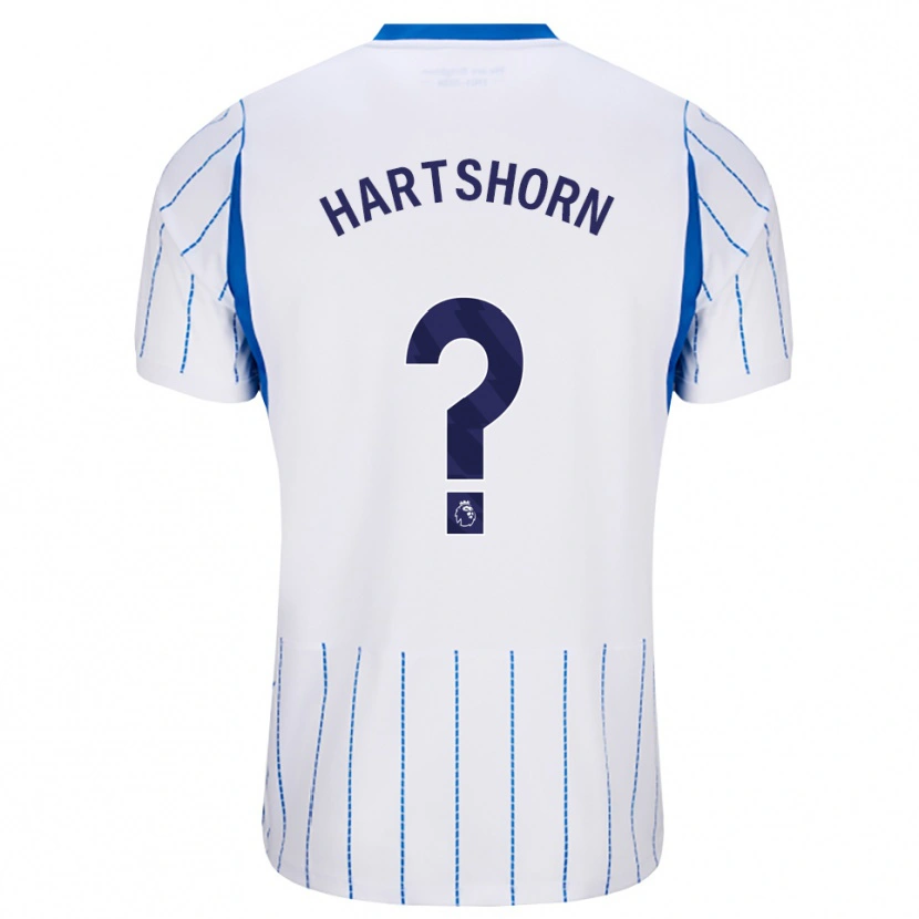 Danxen Niño Camiseta Louie Hartshorn #0 Azuldodger Blanco 2ª Equipación 2026/27 La Camisa México