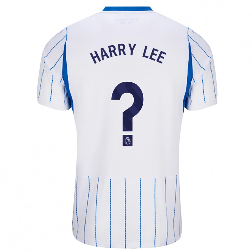 Danxen Niño Camiseta Harry Lee #0 Azuldodger Blanco 2ª Equipación 2026/27 La Camisa México