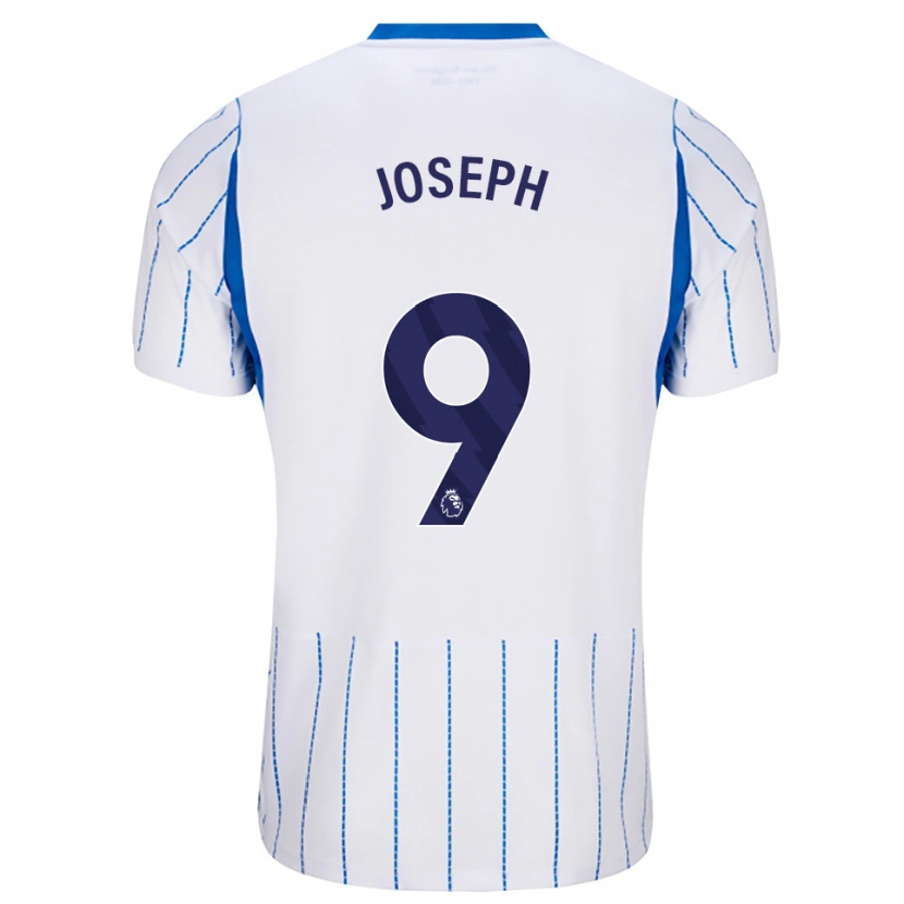 Danxen Niño Camiseta Valentin Joseph #9 Azuldodger Blanco 2ª Equipación 2026/27 La Camisa México