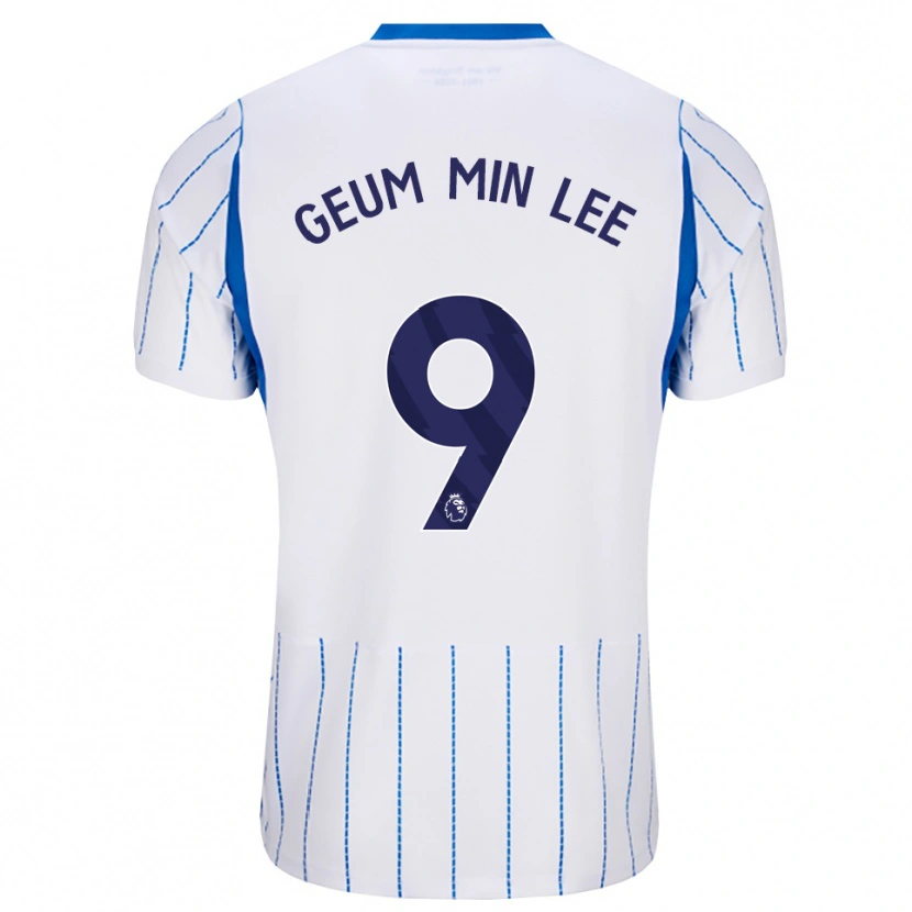 Danxen Niño Camiseta Lee Geum-Min #9 Azuldodger Blanco 2ª Equipación 2026/27 La Camisa México