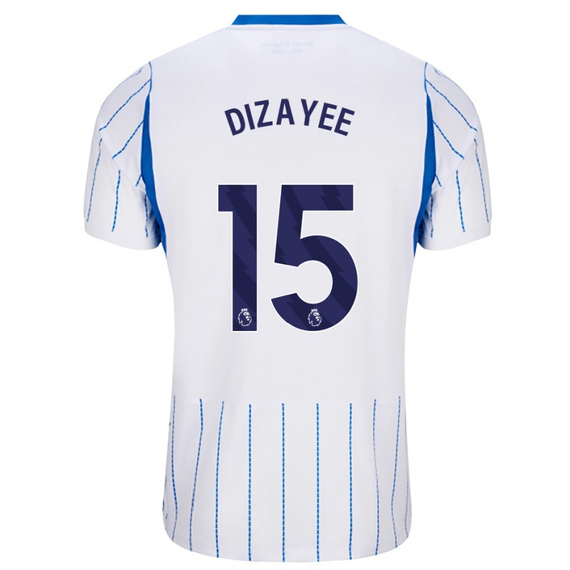 Danxen Niño Camiseta Lolan Dizayee #15 Azuldodger Blanco 2ª Equipación 2026/27 La Camisa México