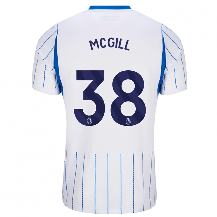 Danxen Niño Camiseta Tom Mcgill #38 Azuldodger Blanco 2ª Equipación 2026/27 La Camisa México