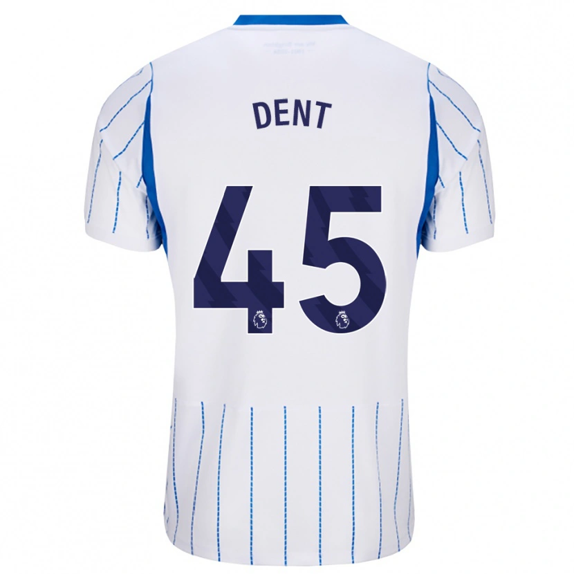 Danxen Niño Camiseta Lily Dent #45 Azuldodger Blanco 2ª Equipación 2026/27 La Camisa México