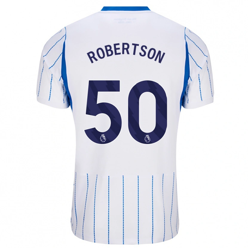 Danxen Niño Camiseta Josh Robertson #50 Azuldodger Blanco 2ª Equipación 2026/27 La Camisa México