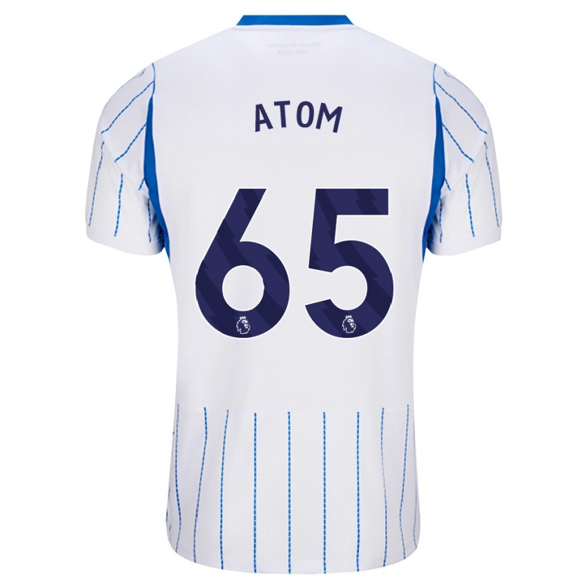 Danxen Niño Camiseta Noel Atom #65 Azuldodger Blanco 2ª Equipación 2026/27 La Camisa México