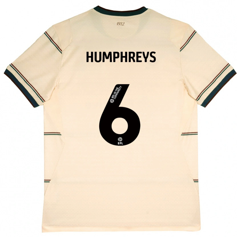 Danxen Niño Camiseta Bashir Humphreys #6 Beige Borgoña 2ª Equipación 2026/27 La Camisa México
