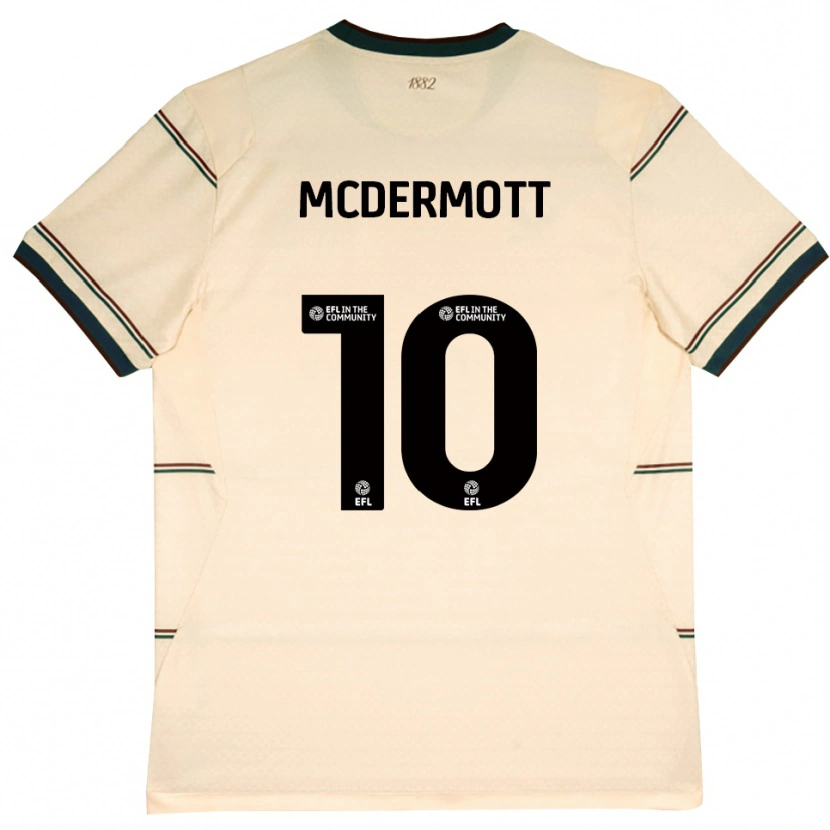 Danxen Niño Camiseta Tommy Mcdermott #10 Beige Borgoña 2ª Equipación 2026/27 La Camisa México