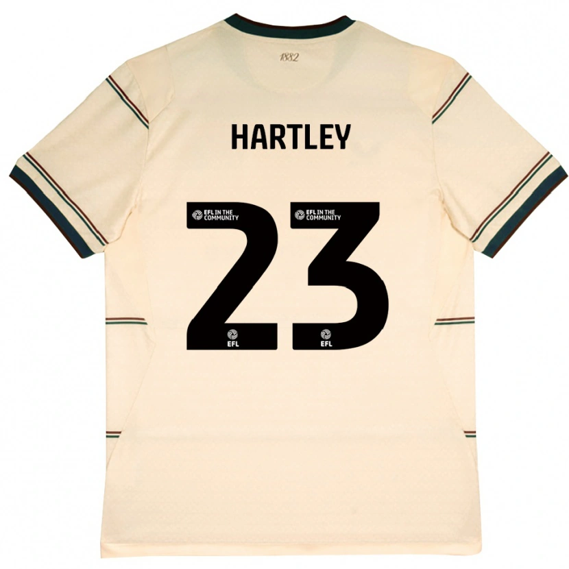 Danxen Niño Camiseta Naomi Hartley #23 Beige Borgoña 2ª Equipación 2026/27 La Camisa México