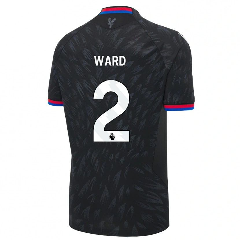 Danxen Niño Camiseta Joel Ward #2 Negro Azul Rojo 2ª Equipación 2026/27 La Camisa México