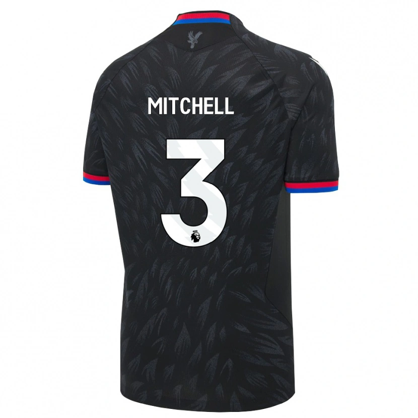 Danxen Niño Camiseta Tyrick Mitchell #3 Negro Azul Rojo 2ª Equipación 2026/27 La Camisa México