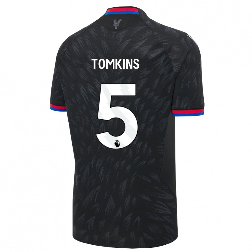 Danxen Niño Camiseta James Tomkins #5 Negro Azul Rojo 2ª Equipación 2026/27 La Camisa México