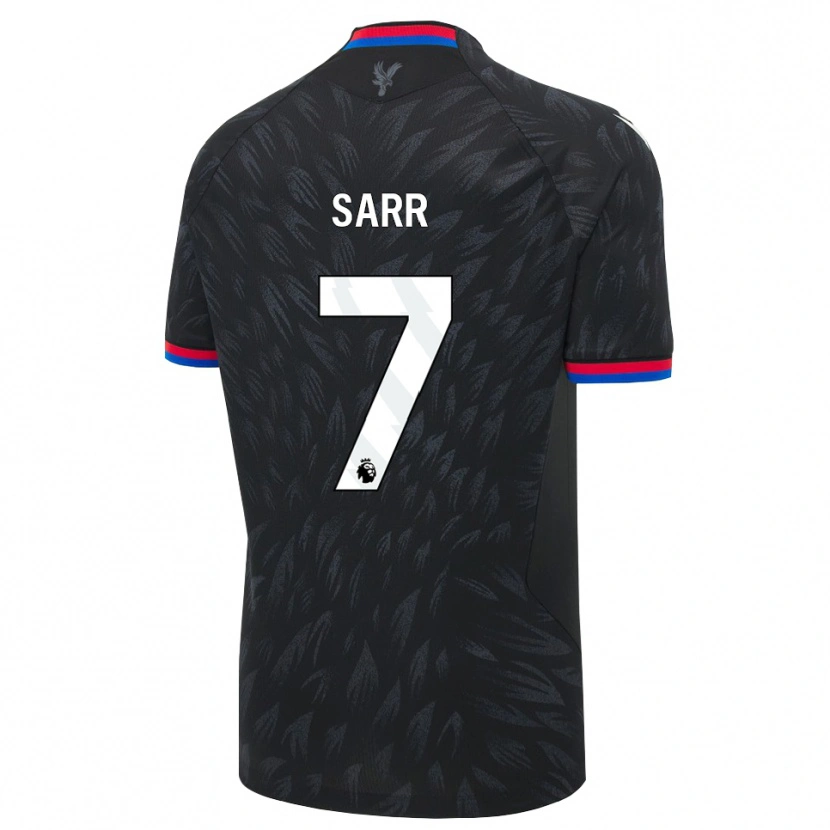 Danxen Niño Camiseta Ismaïla Sarr #7 Negro Azul Rojo 2ª Equipación 2026/27 La Camisa México