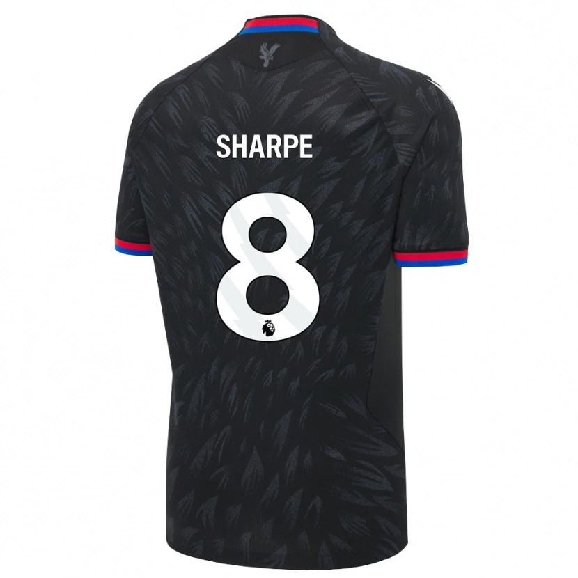 Danxen Niño Camiseta Molly-Mae Sharpe #8 Negro Azul Rojo 2ª Equipación 2026/27 La Camisa México