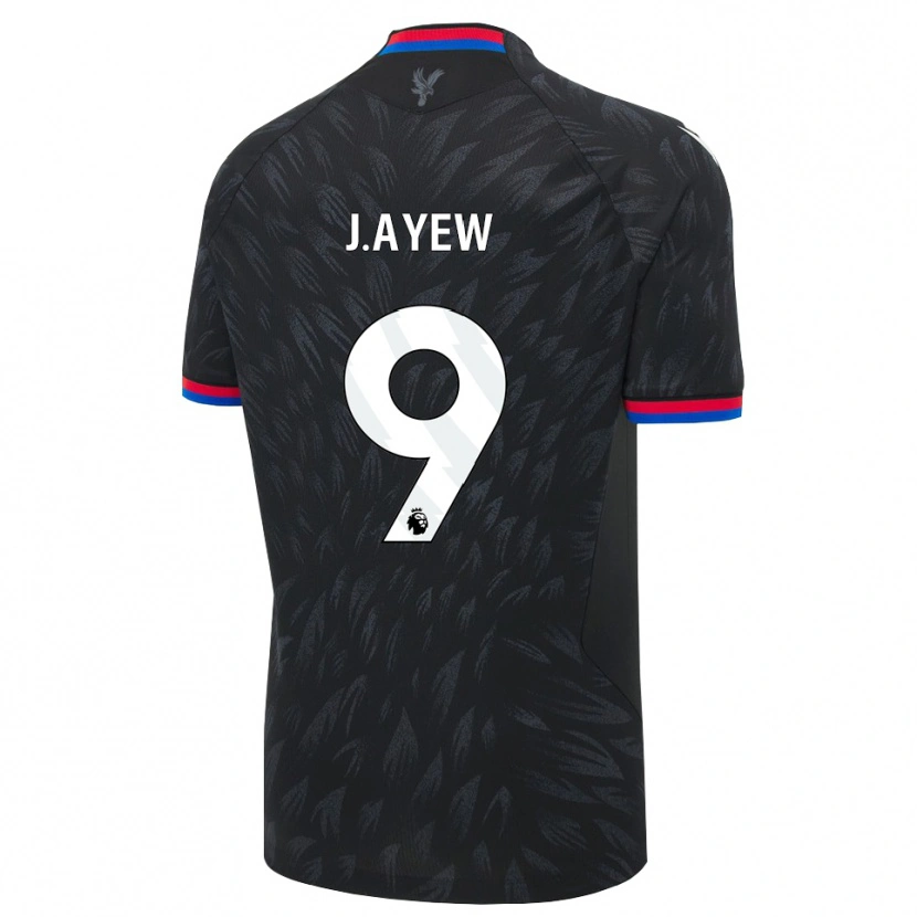 Danxen Niño Camiseta Jordan Ayew #9 Negro Azul Rojo 2ª Equipación 2026/27 La Camisa México