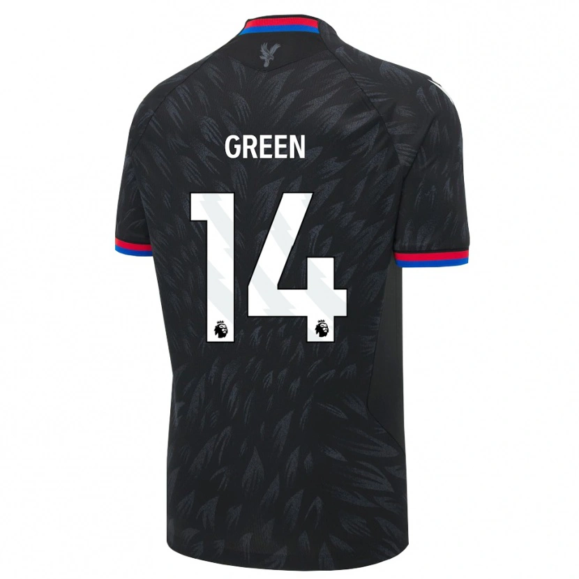 Danxen Niño Camiseta Josie Green #14 Negro Azul Rojo 2ª Equipación 2026/27 La Camisa México