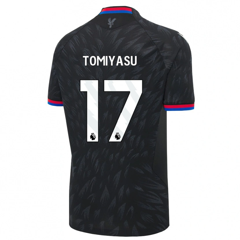 Danxen Niño Camiseta Takehiro Tomiyasu #17 Negro Azul Rojo 2ª Equipación 2026/27 La Camisa México