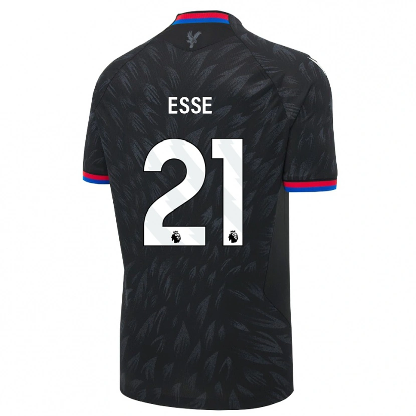 Danxen Niño Camiseta Romain Esse #21 Negro Azul Rojo 2ª Equipación 2026/27 La Camisa México